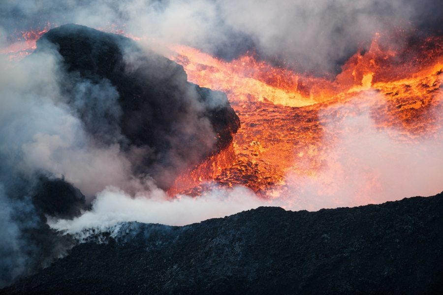 volcano-crater