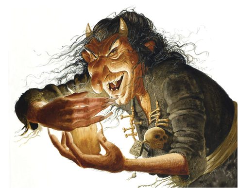 gryla the mother of the yule lads