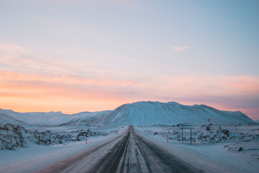 road in Iceland