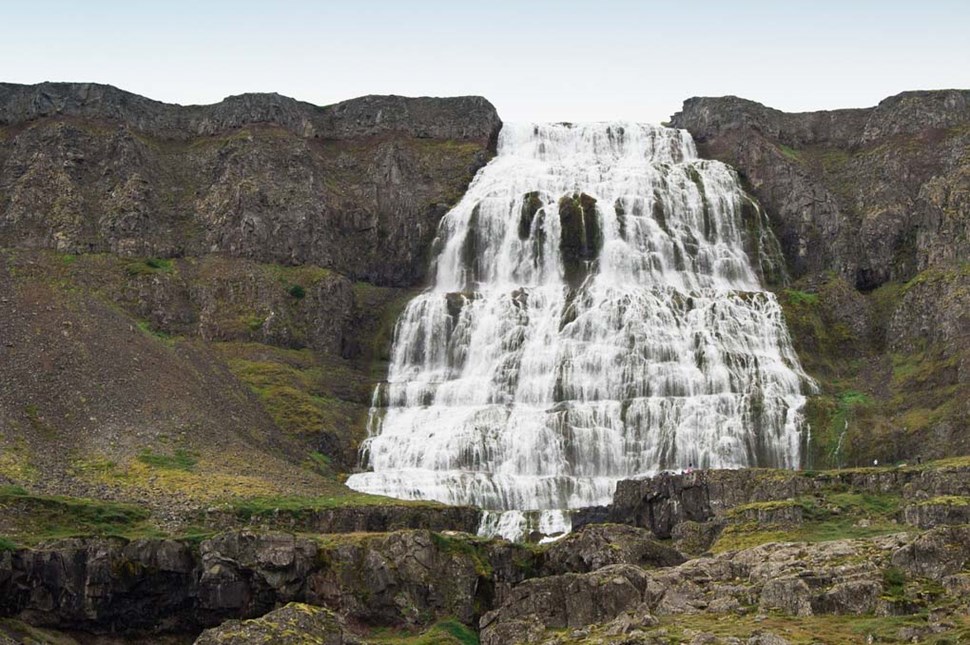 Dynjandi waterfall in Iceland