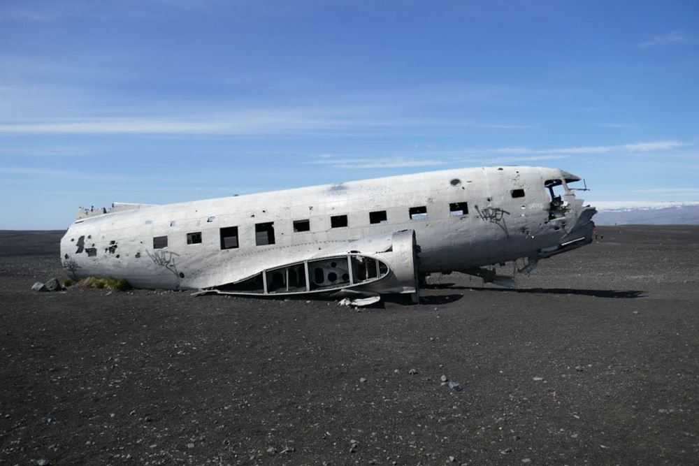 DC-3 Plane Wreck in Iceland