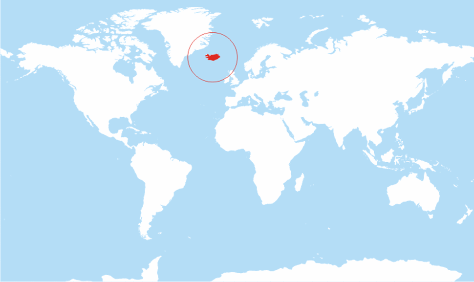 location of iceland on world map Where Is Iceland Arctic Adventures location of iceland on world map