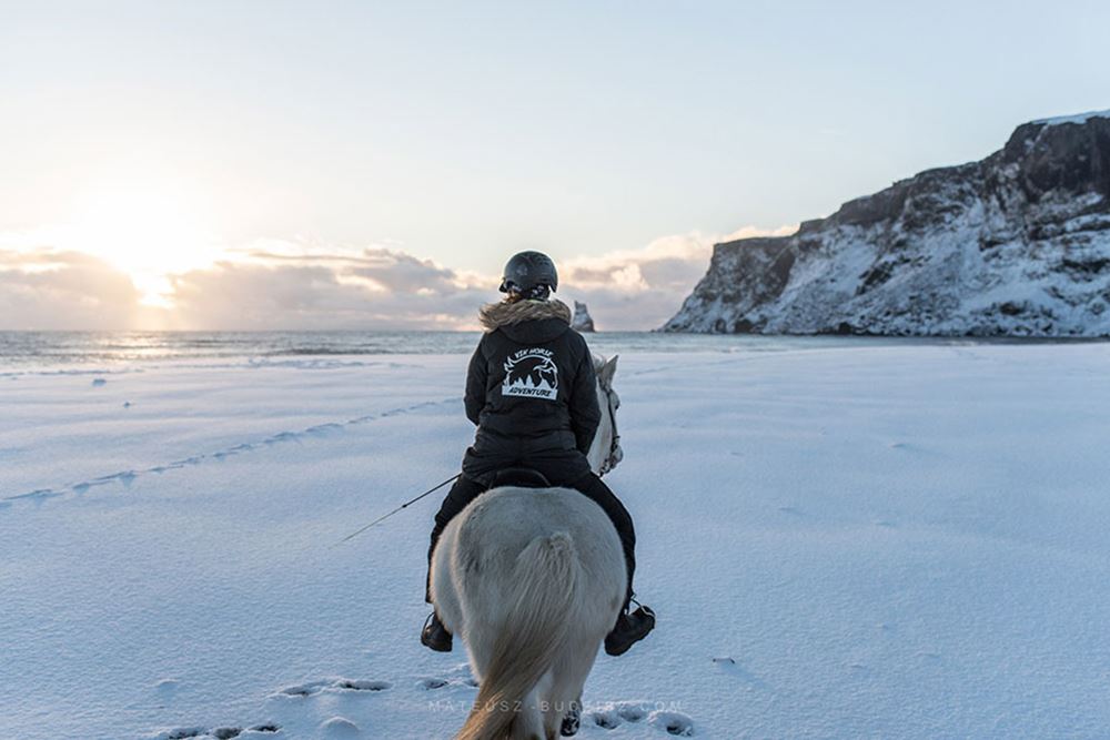 Black Sand Beach Horse Riding Tour in Iceland | Arctic Adventures