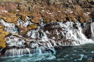 Hraunfossar Waterfalls