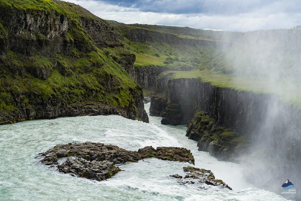Gullfoss, Islands Goldener Wasserfall