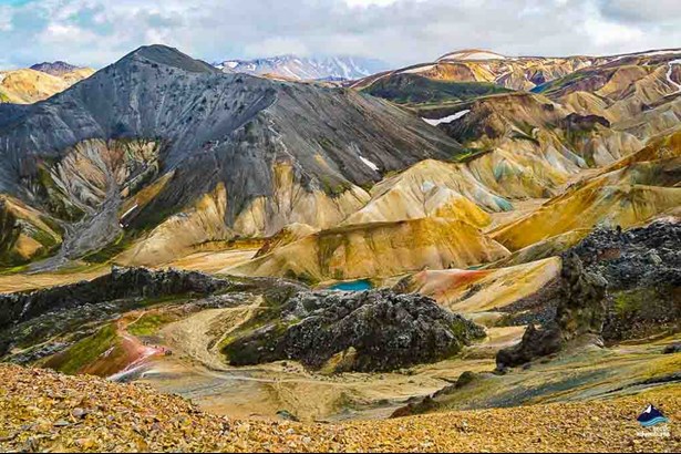scenery of Landmannalaugar