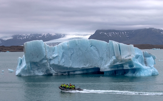 Jökulsárlón Glacier Lagoon Zodiac Boat Tour