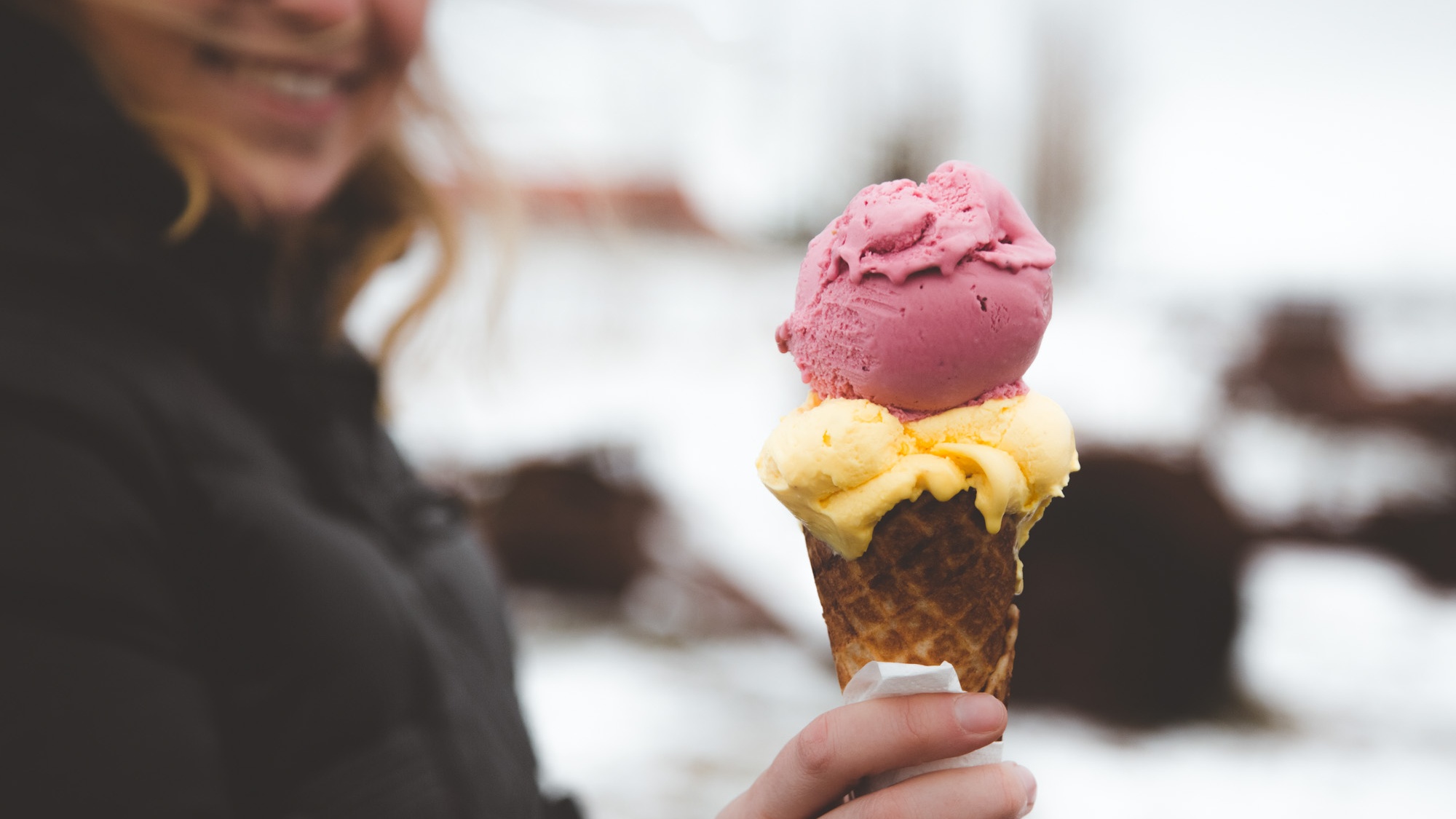 Ice Cream Shop Desserts in Iceland Golden Circle