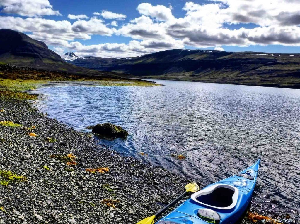 Kayaking in Iceland