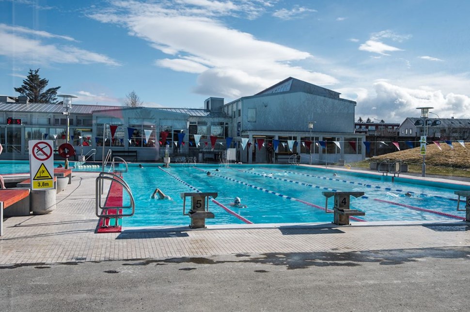 Swimming pool in Reykjavik