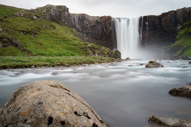 Gufufoss waterfall