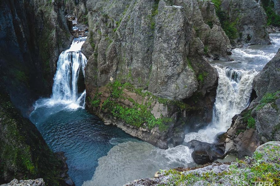 Tvilitahylur waterfall
