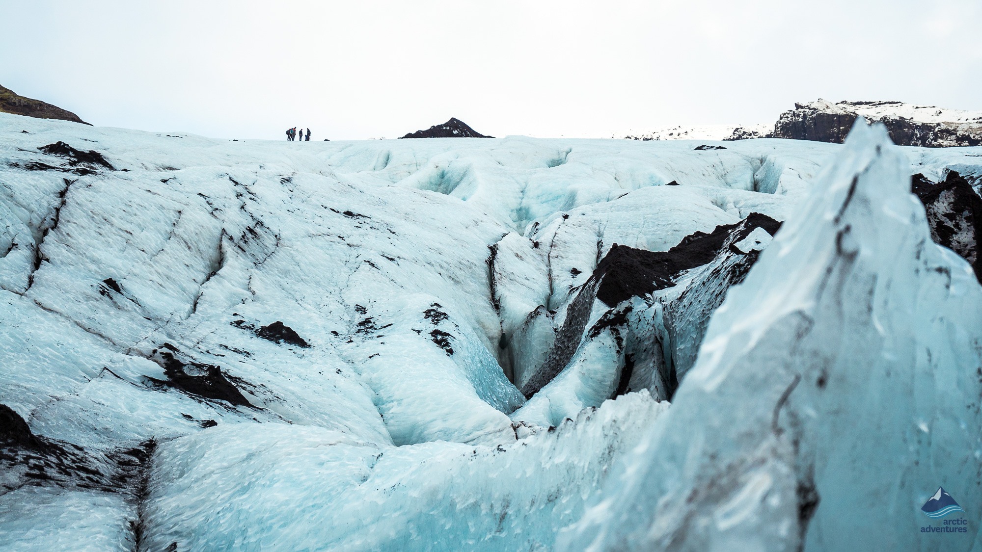 Solheimajökull Gletscher
