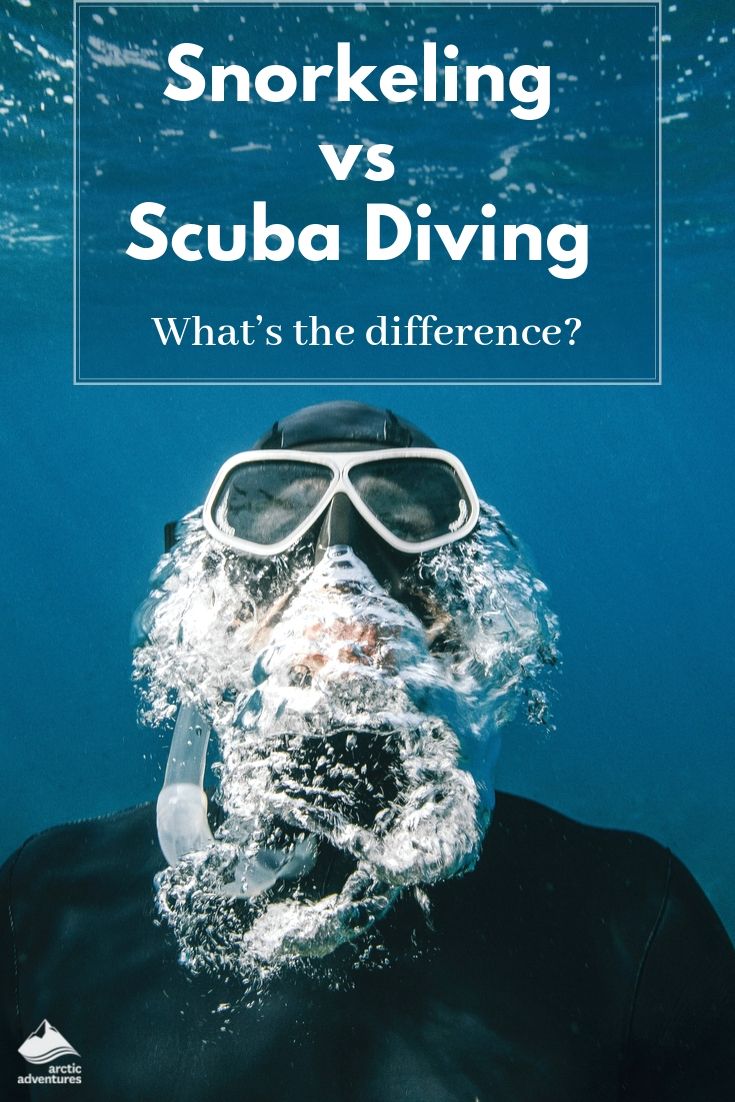 Snorkeling vs. Scuba Diving All About Iceland