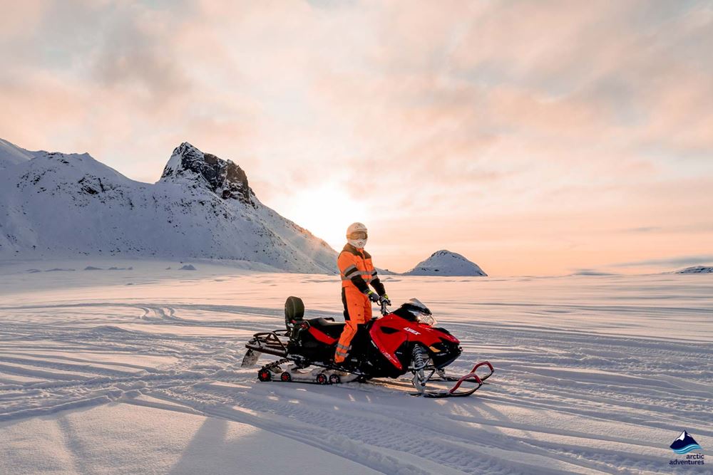 snowmobile and ice cave tour iceland from reykjavik