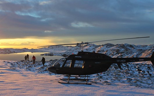Helikoptertour über Reykjavíks Gipfel