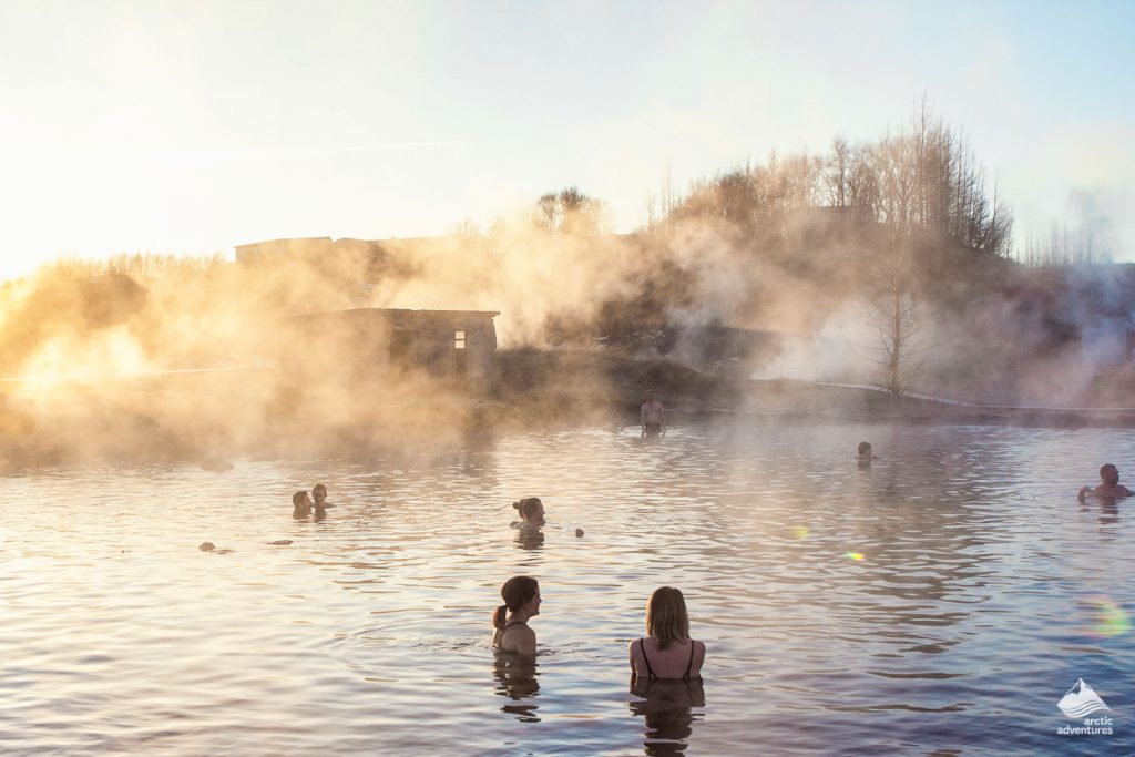 Secret Lagoon Hot Spring in Iceland