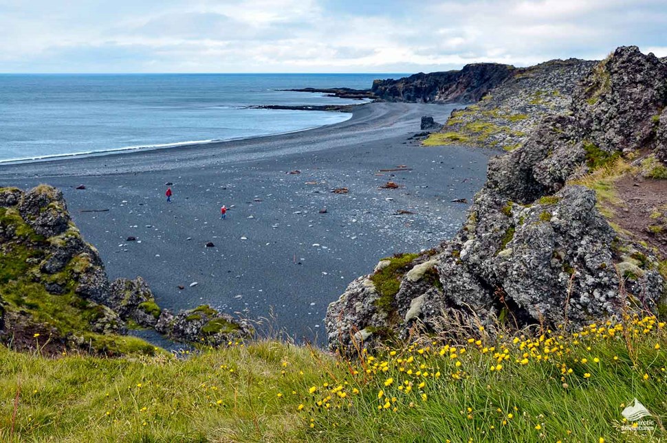 Djúpalónssandur Black Sand Beach in Iceland