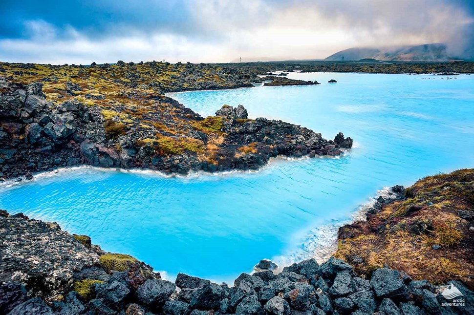 blue lagoon complex in iceland