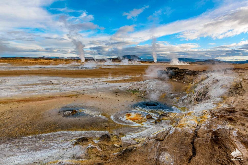 Myvatn Geothermal area in Iceland