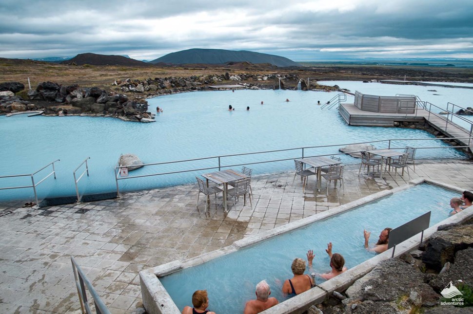 nature hot pool in Iceland