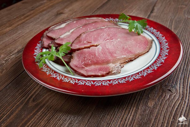 traditional smoked lamb festive dish in Iceland