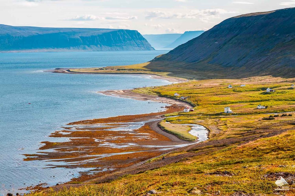 Icelandic scenery in Westfjords