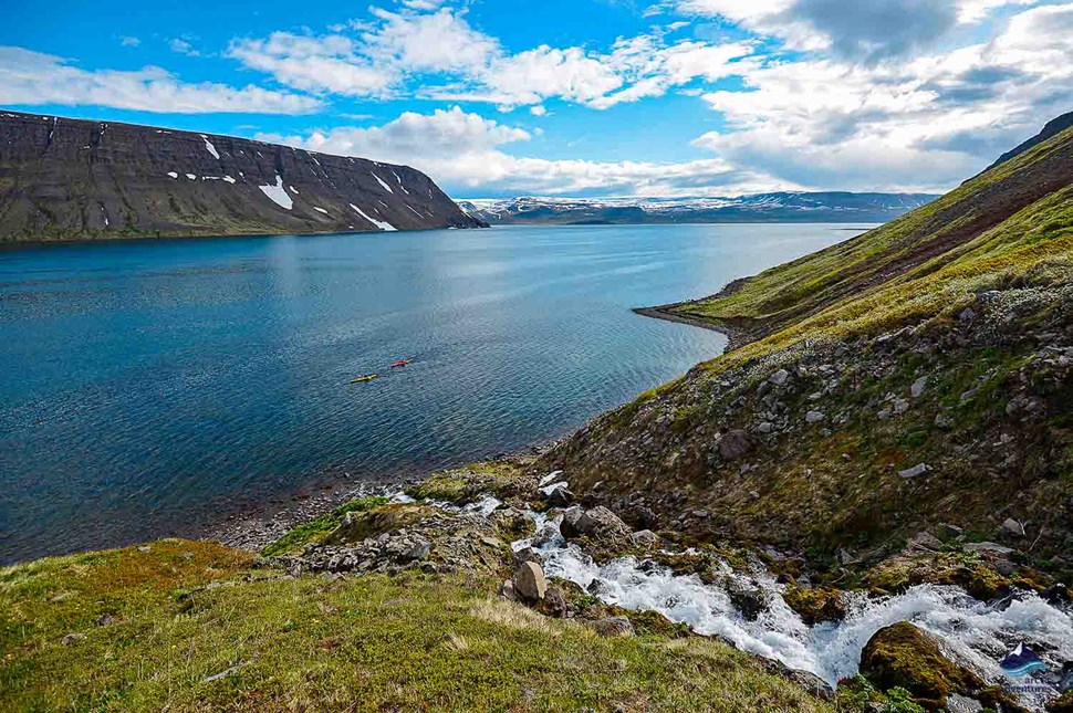 Lónafjörður Fjord in Iceland