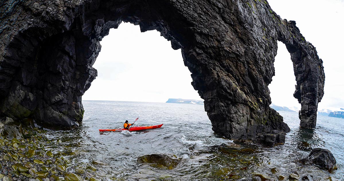 6-Day Sea Kayaking Tour In Iceland