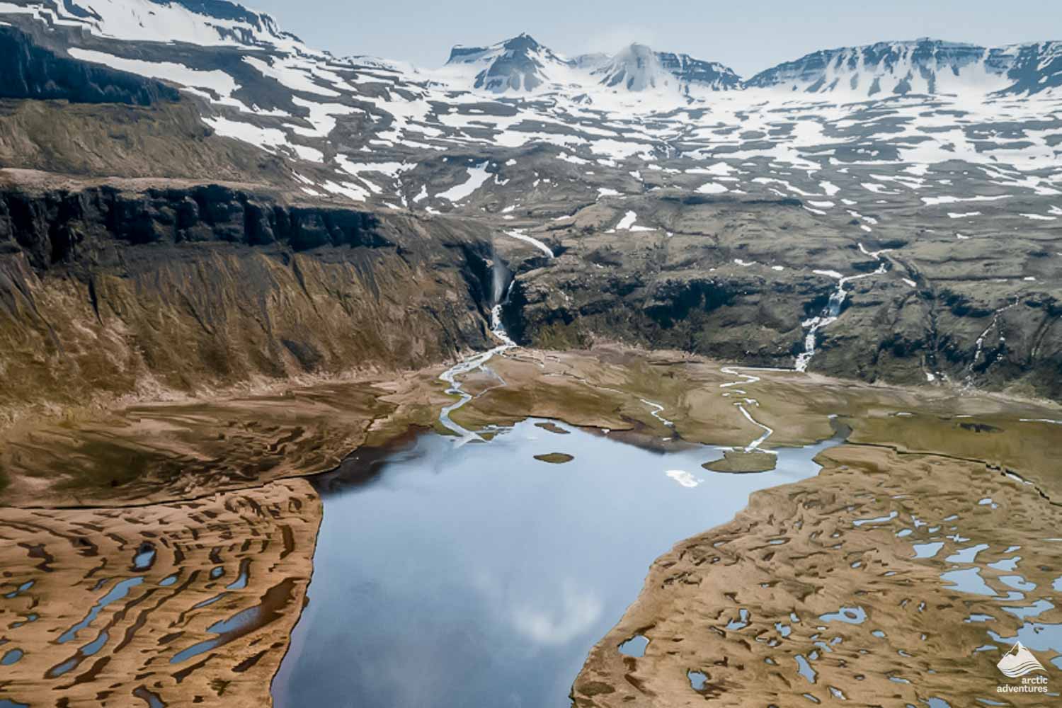 scenic view of Westfjords nature