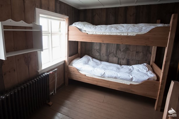 double bedroom in Kviar Farmhouse