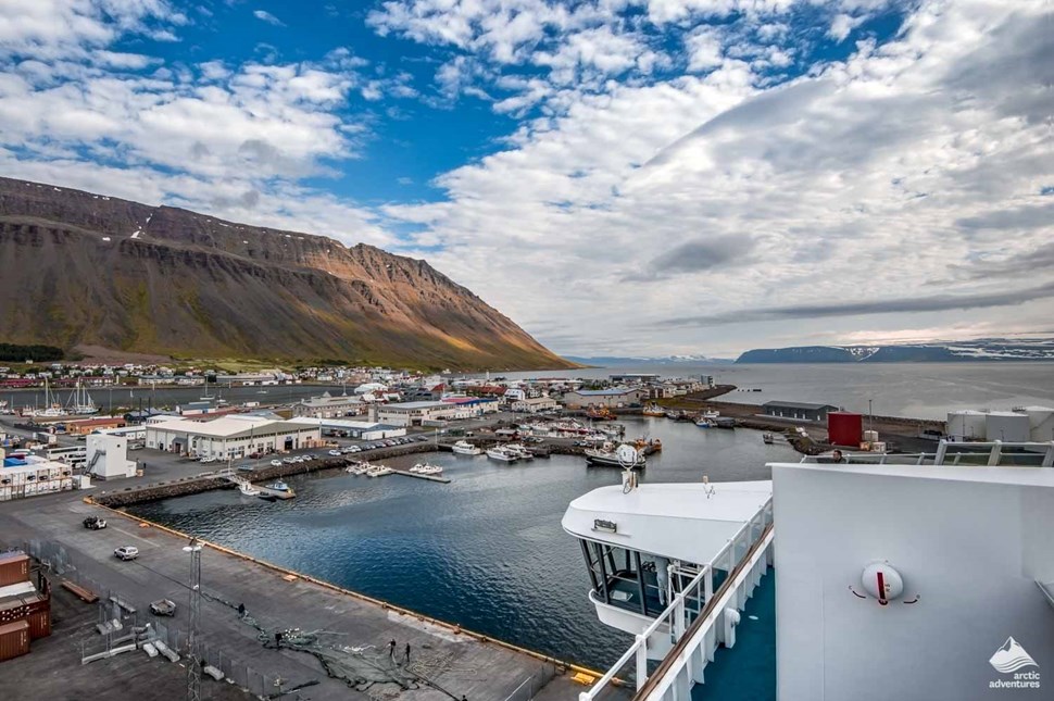 Isafjordur's city Harbor