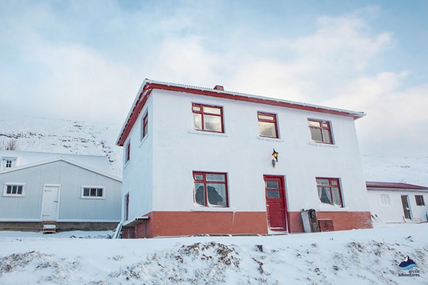 main building of Wilderness Center in Iceland