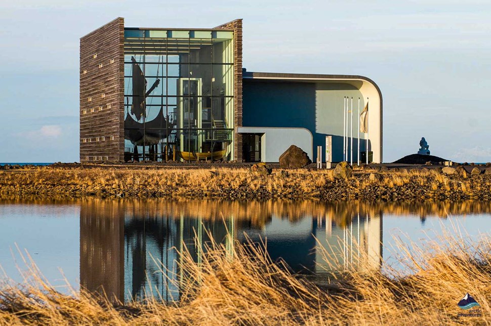 Viking World Museum building in Iceland