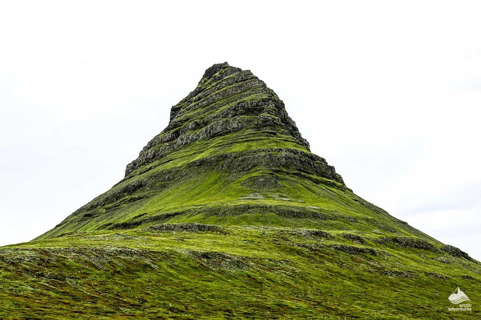summer view of Kirkjufell Mountain