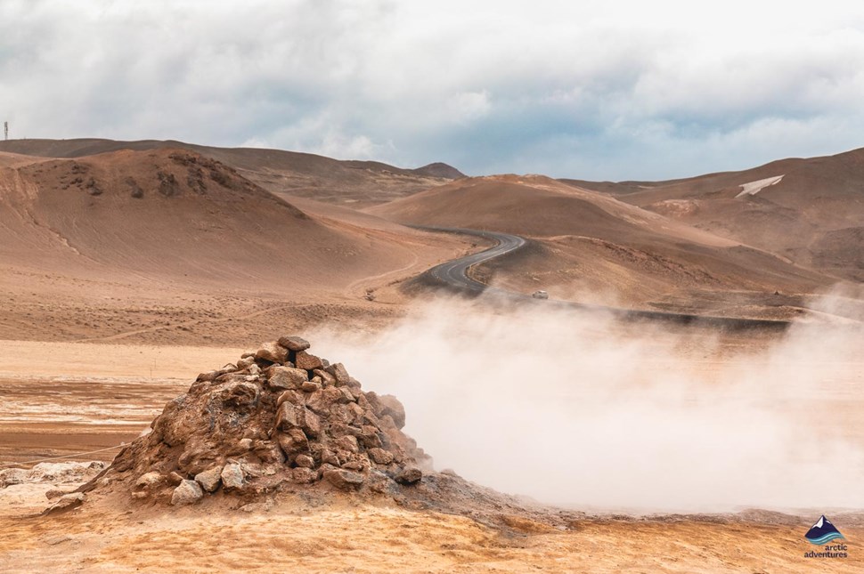 Hverir Geothermal Area near Myvatn lake