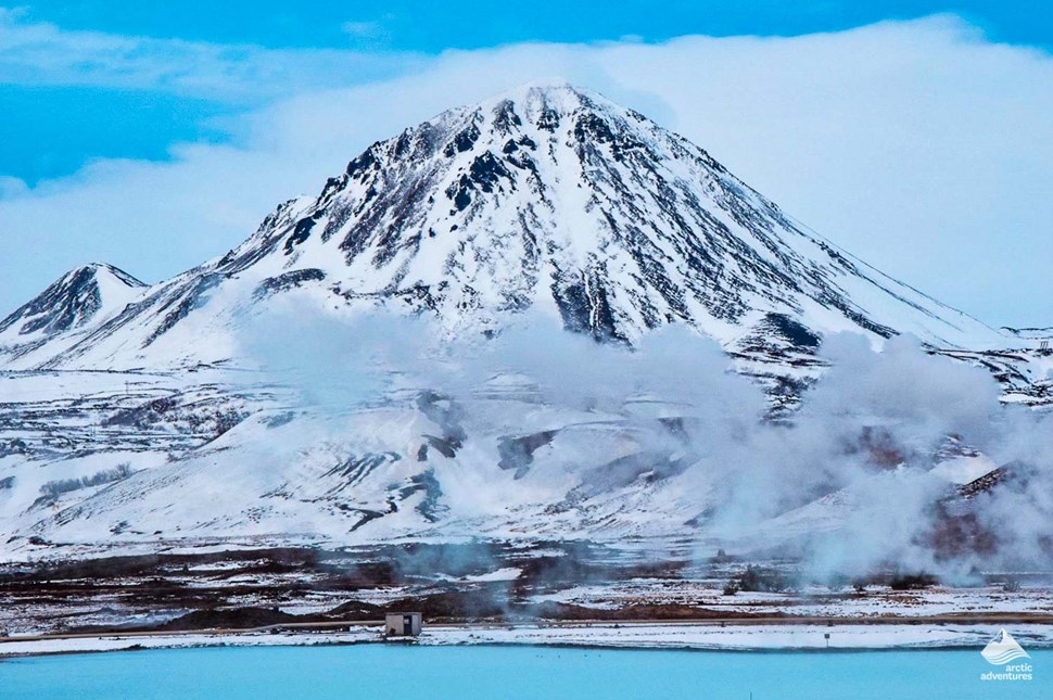 Myvatn in winter time