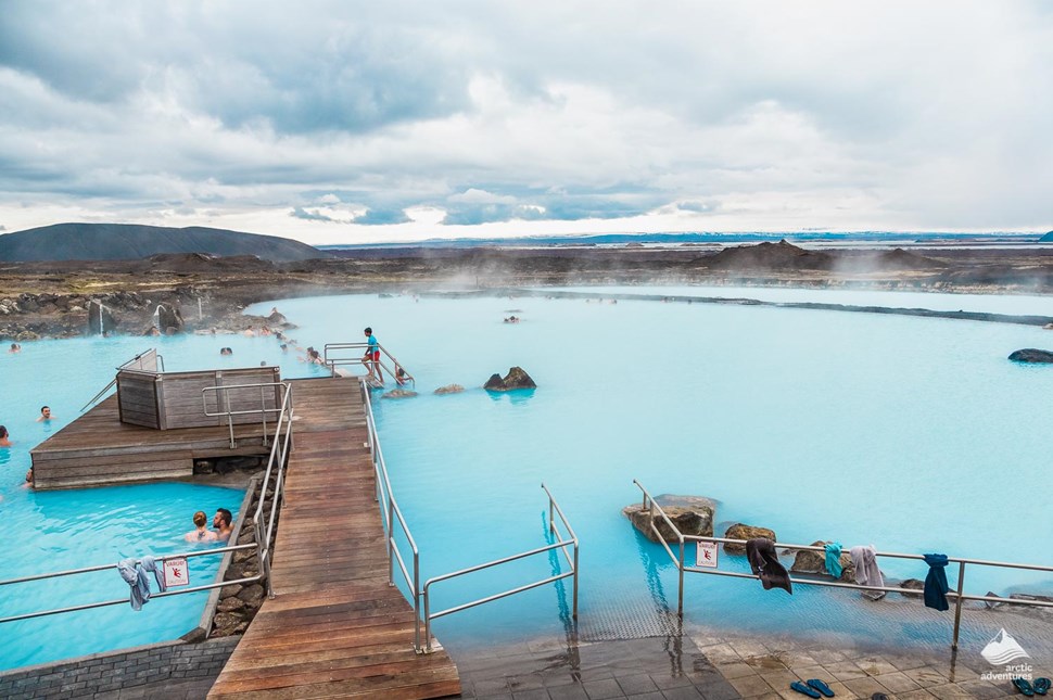 Myvatn hot spring pool in Iceland