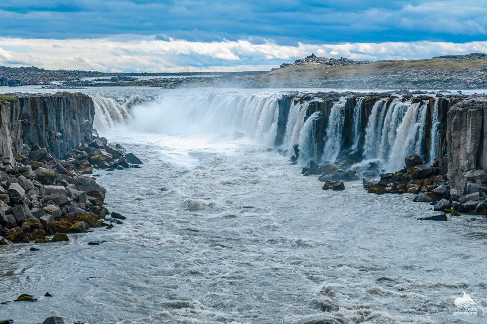 Selfoss waterfall in Jokulsargljufur national park