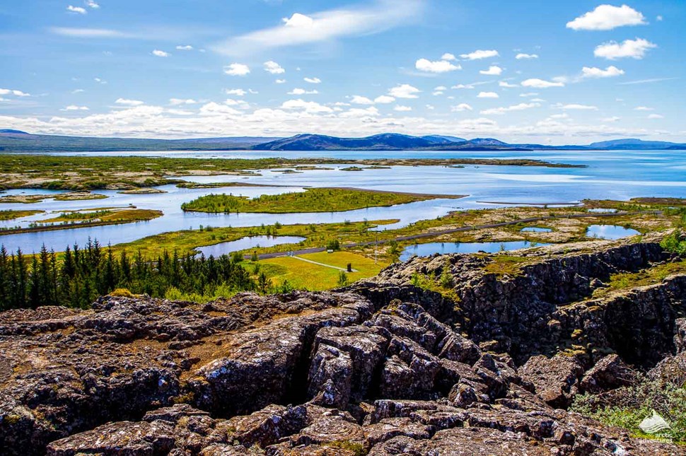 Thingvellir National Park panoramic view