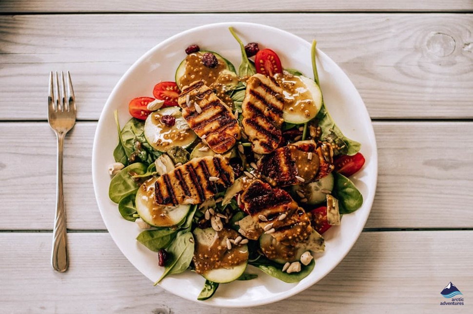 chicken salad in Iceland