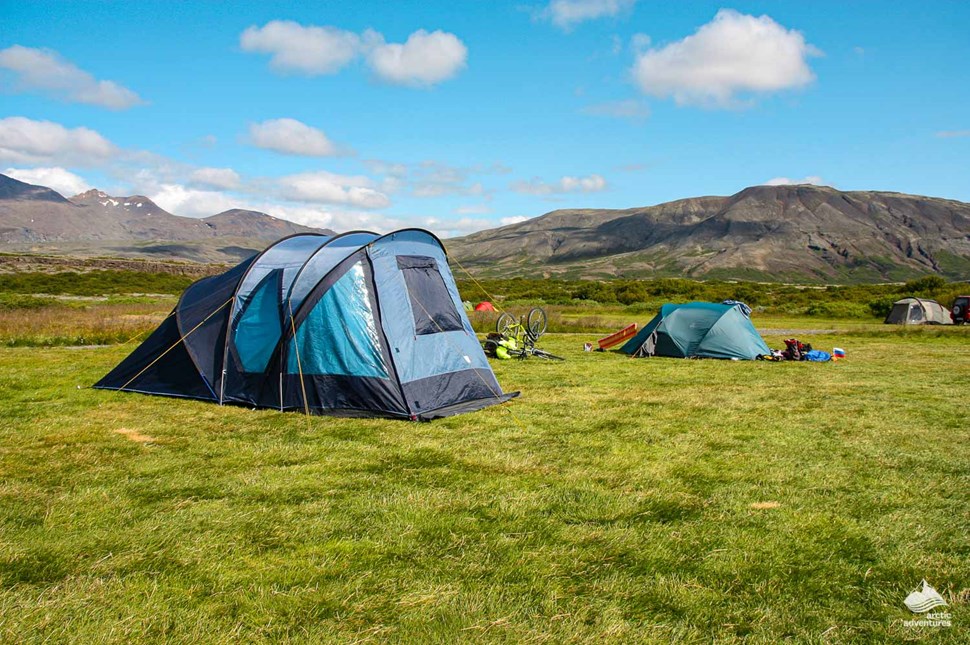 camping site at Thingvellir National Park