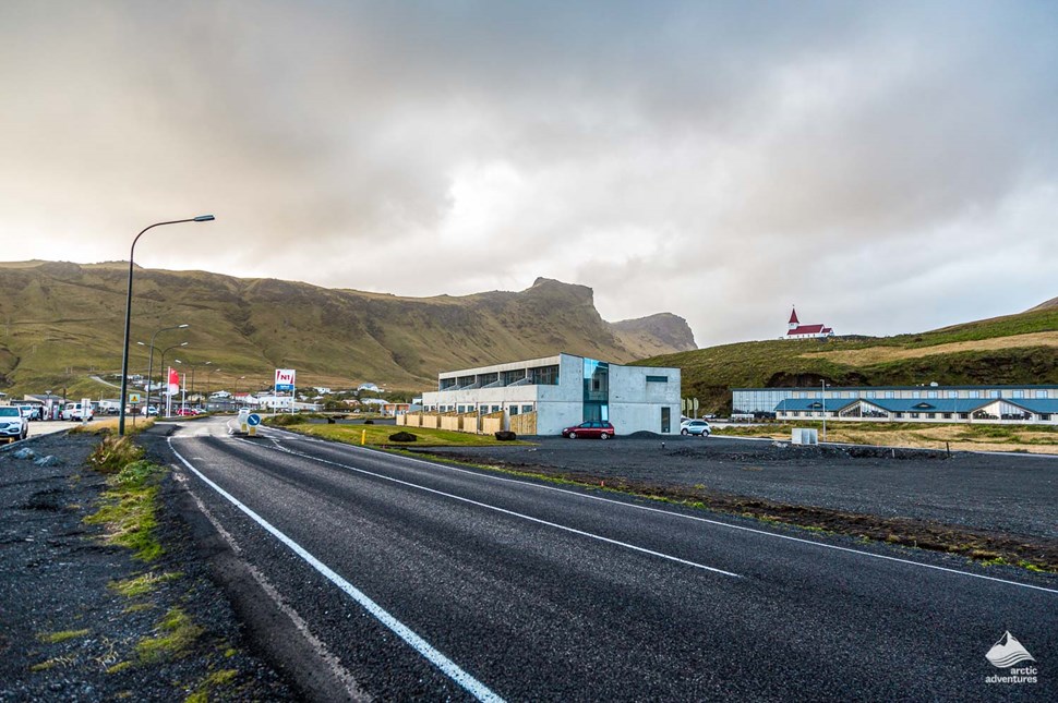 Vik road in South Cost of Iceland