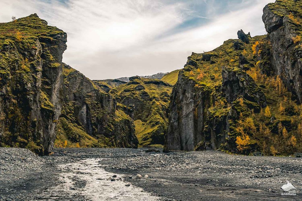 Thorsmork Canyon in Iceland