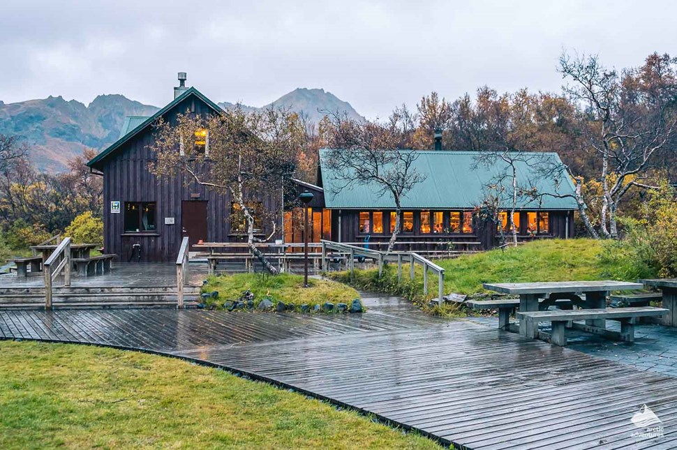 Mountain Hut in Thorsmork valley