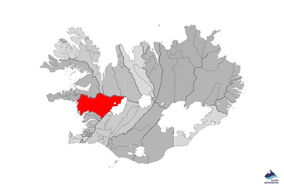 Map of Borgafjordur