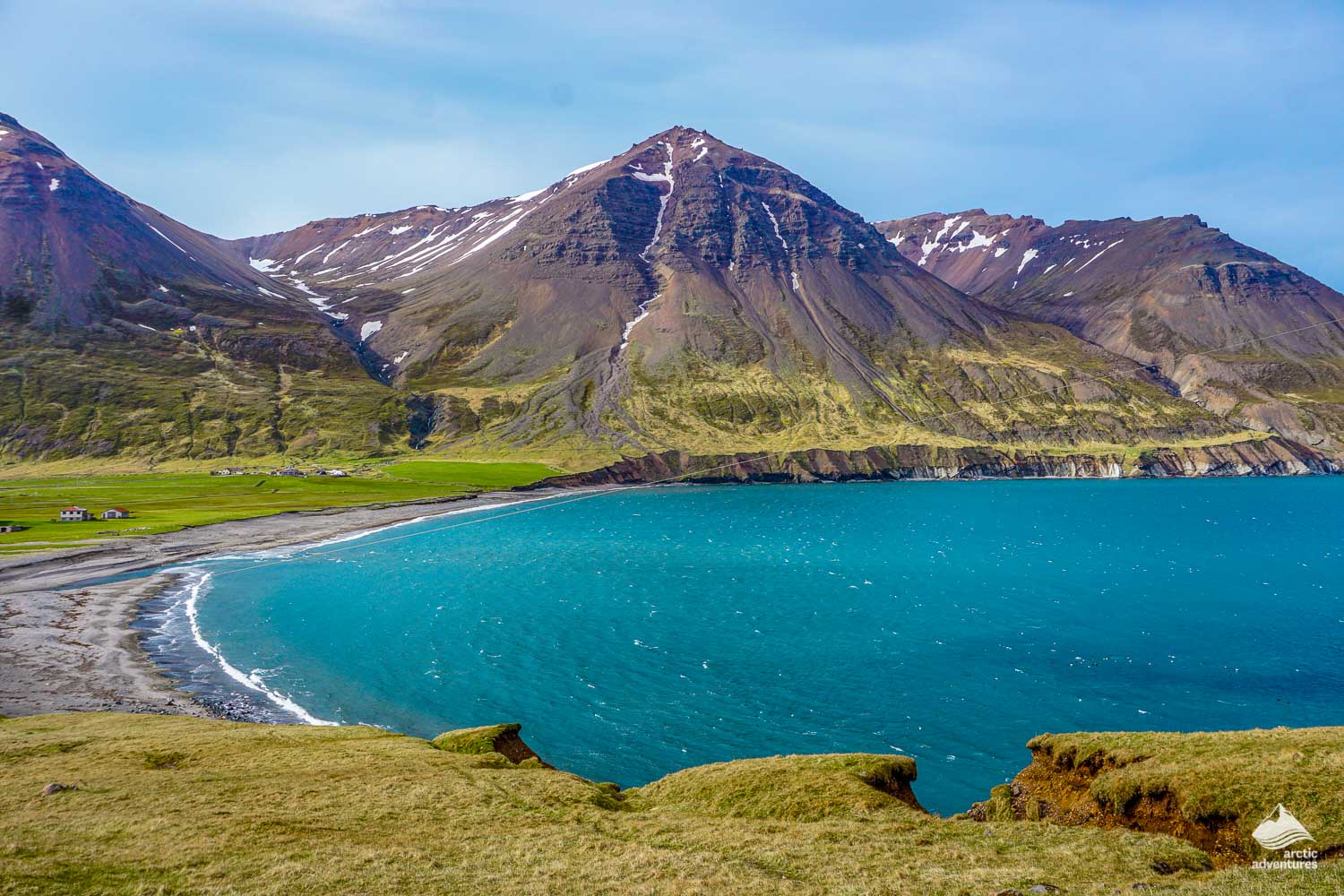 Borgarfjörður beach in eystri