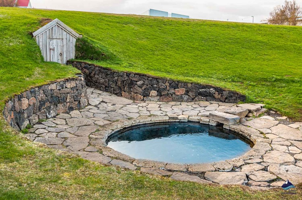 Snorralaug Pool in Reykholt, Iceland