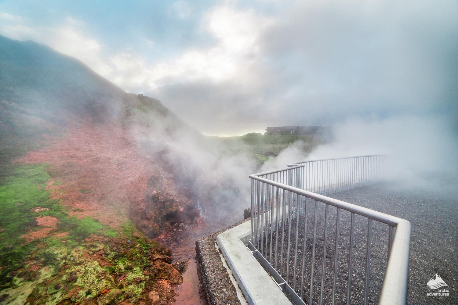 Deildartunguhver Hot Spring in Iceland