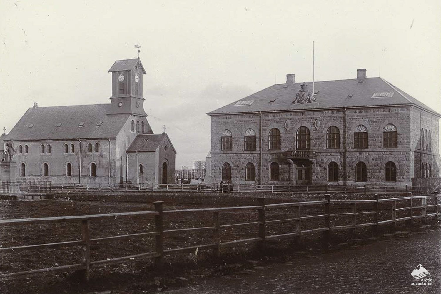 Iceland's Althing Parliament Vintage photograph 